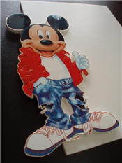 Sticker on Foam Board